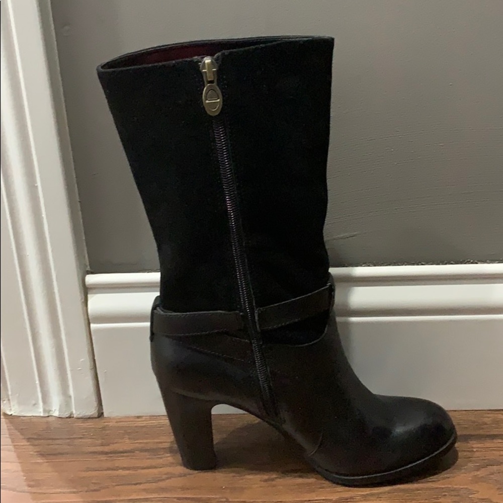 Circa Joan & David Xenobia black leather boots - Picture 3 of 8
